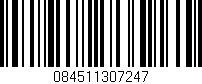 Código de barras (EAN, GTIN, SKU, ISBN): '084511307247'