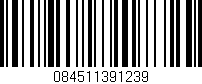 Código de barras (EAN, GTIN, SKU, ISBN): '084511391239'