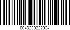 Código de barras (EAN, GTIN, SKU, ISBN): '0846238222834'