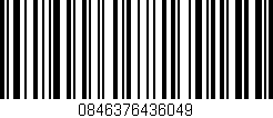 Código de barras (EAN, GTIN, SKU, ISBN): '0846376436049'