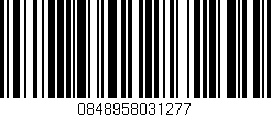 Código de barras (EAN, GTIN, SKU, ISBN): '0848958031277'