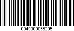 Código de barras (EAN, GTIN, SKU, ISBN): '0849803055295'
