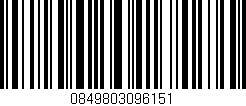 Código de barras (EAN, GTIN, SKU, ISBN): '0849803096151'
