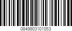 Código de barras (EAN, GTIN, SKU, ISBN): '0849803101053'