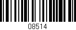 Código de barras (EAN, GTIN, SKU, ISBN): '08514'