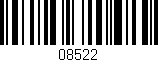 Código de barras (EAN, GTIN, SKU, ISBN): '08522'