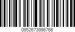 Código de barras (EAN, GTIN, SKU, ISBN): '0852673996766'