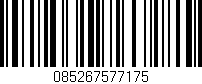 Código de barras (EAN, GTIN, SKU, ISBN): '085267577175'
