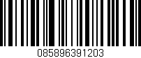 Código de barras (EAN, GTIN, SKU, ISBN): '085896391203'