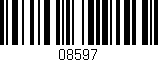 Código de barras (EAN, GTIN, SKU, ISBN): '08597'