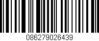 Código de barras (EAN, GTIN, SKU, ISBN): '086279026439'