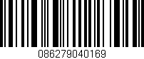 Código de barras (EAN, GTIN, SKU, ISBN): '086279040169'