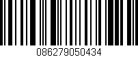 Código de barras (EAN, GTIN, SKU, ISBN): '086279050434'