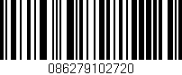 Código de barras (EAN, GTIN, SKU, ISBN): '086279102720'