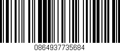 Código de barras (EAN, GTIN, SKU, ISBN): '0864937735684'
