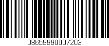 Código de barras (EAN, GTIN, SKU, ISBN): '08659990007203'