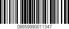 Código de barras (EAN, GTIN, SKU, ISBN): '08659990011347'