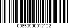 Código de barras (EAN, GTIN, SKU, ISBN): '08659990012122'