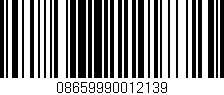 Código de barras (EAN, GTIN, SKU, ISBN): '08659990012139'