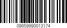 Código de barras (EAN, GTIN, SKU, ISBN): '08659990013174'