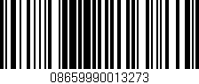 Código de barras (EAN, GTIN, SKU, ISBN): '08659990013273'