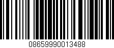 Código de barras (EAN, GTIN, SKU, ISBN): '08659990013488'