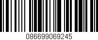 Código de barras (EAN, GTIN, SKU, ISBN): '086699069245'