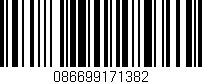 Código de barras (EAN, GTIN, SKU, ISBN): '086699171382'