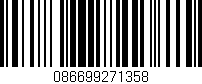 Código de barras (EAN, GTIN, SKU, ISBN): '086699271358'