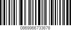 Código de barras (EAN, GTIN, SKU, ISBN): '0869966733878'