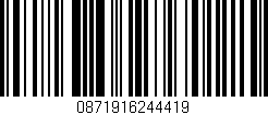 Código de barras (EAN, GTIN, SKU, ISBN): '0871916244419'