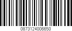 Código de barras (EAN, GTIN, SKU, ISBN): '0873124006650'