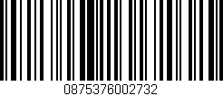 Código de barras (EAN, GTIN, SKU, ISBN): '0875376002732'