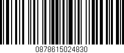 Código de barras (EAN, GTIN, SKU, ISBN): '0878615024830'