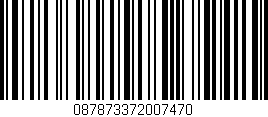Código de barras (EAN, GTIN, SKU, ISBN): '087873372007470'