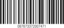 Código de barras (EAN, GTIN, SKU, ISBN): '087873372007471'