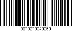 Código de barras (EAN, GTIN, SKU, ISBN): '0879278343269'