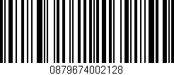 Código de barras (EAN, GTIN, SKU, ISBN): '0879674002128'