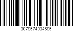 Código de barras (EAN, GTIN, SKU, ISBN): '0879674004696'