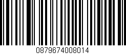 Código de barras (EAN, GTIN, SKU, ISBN): '0879674008014'
