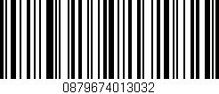 Código de barras (EAN, GTIN, SKU, ISBN): '0879674013032'