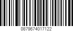 Código de barras (EAN, GTIN, SKU, ISBN): '0879674017122'