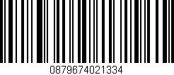 Código de barras (EAN, GTIN, SKU, ISBN): '0879674021334'