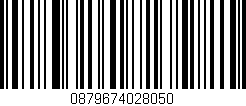 Código de barras (EAN, GTIN, SKU, ISBN): '0879674028050'