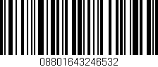 Código de barras (EAN, GTIN, SKU, ISBN): '08801643246532'