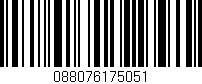 Código de barras (EAN, GTIN, SKU, ISBN): '088076175051'