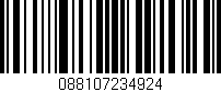 Código de barras (EAN, GTIN, SKU, ISBN): '088107234924'