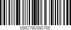 Código de barras (EAN, GTIN, SKU, ISBN): '0882780390768'