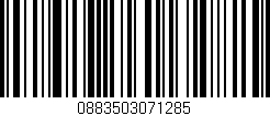 Código de barras (EAN, GTIN, SKU, ISBN): '0883503071285'
