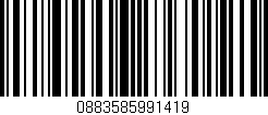 Código de barras (EAN, GTIN, SKU, ISBN): '0883585991419'